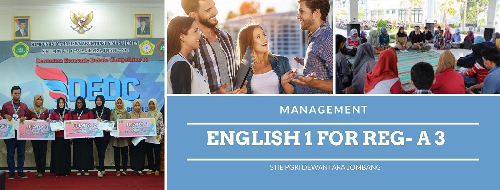Bahasa Inggris 1 Reg A-3